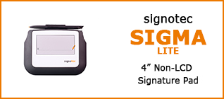 Kategorie Unterschriften Pad signotec Sigma Lite