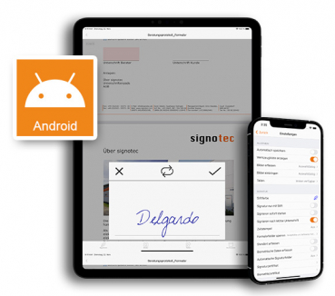 signoSign für Apple iOS