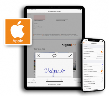 signoSign für Apple iOS