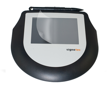 signotec Omega mit Displayschutzfolie