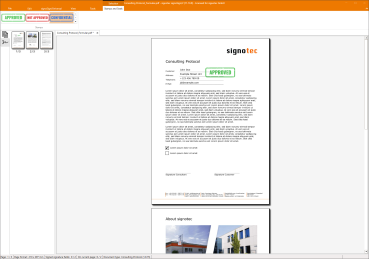 signotec signoSign/2 - Screenshot