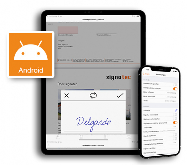signoSign für Apple iOS