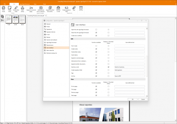 signotec signoSign/2 - Screenshot