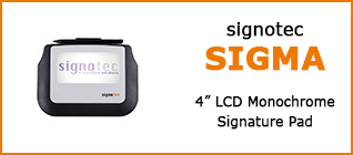 Category Signature Pad signotec Sigma