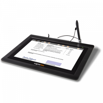signotec Delta Pad with document display