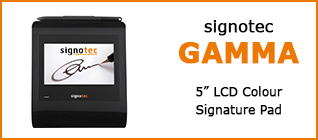Kategorie Unterschriften Pad signotec Gamma