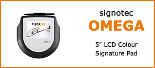 Kategorie Unterschriften Pad signotec Omega